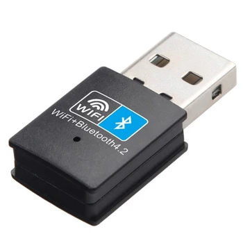150Mbps 2.4 G V4.0 WiFi Bluetooth-kompatibilným Bezdrôtovým Adaptérom USB Dongle Adaptér Sieťová Karta RTL8723BU Pre Desktop, Notebook PC