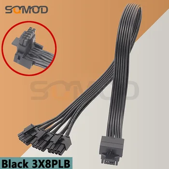 Nové Modulárne kábel CPU 8-pinová 16-Pinová PCI-E 5.0 12VHPWR RTX 4090 pre OCZ Z1000M PSU 16AWG 600W Kábel Adaptéra