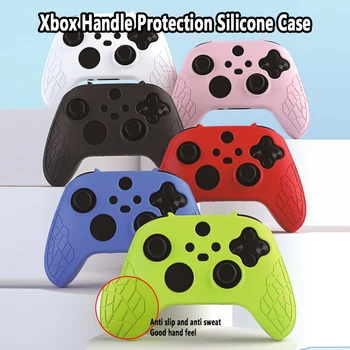 Pre Xbox Série X Rukoväť Ochranné Silikónové puzdro XSX SX Radič Antislip Ochranný Kože Rukoväť Kryt Hra Príslušenstvo